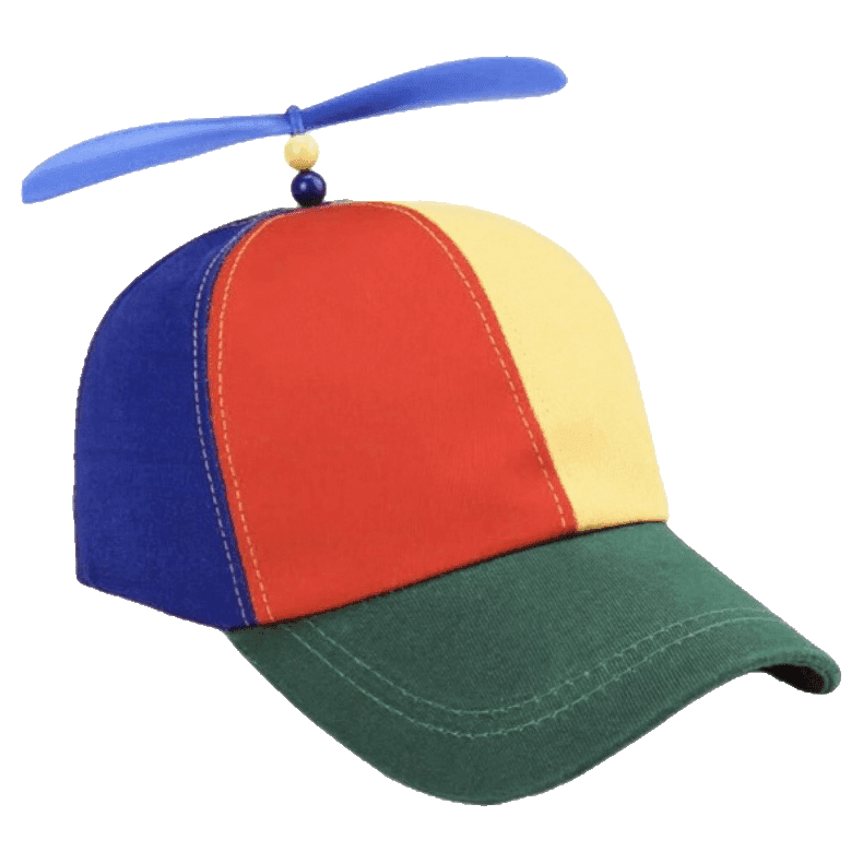 Meme pic of propeller hat